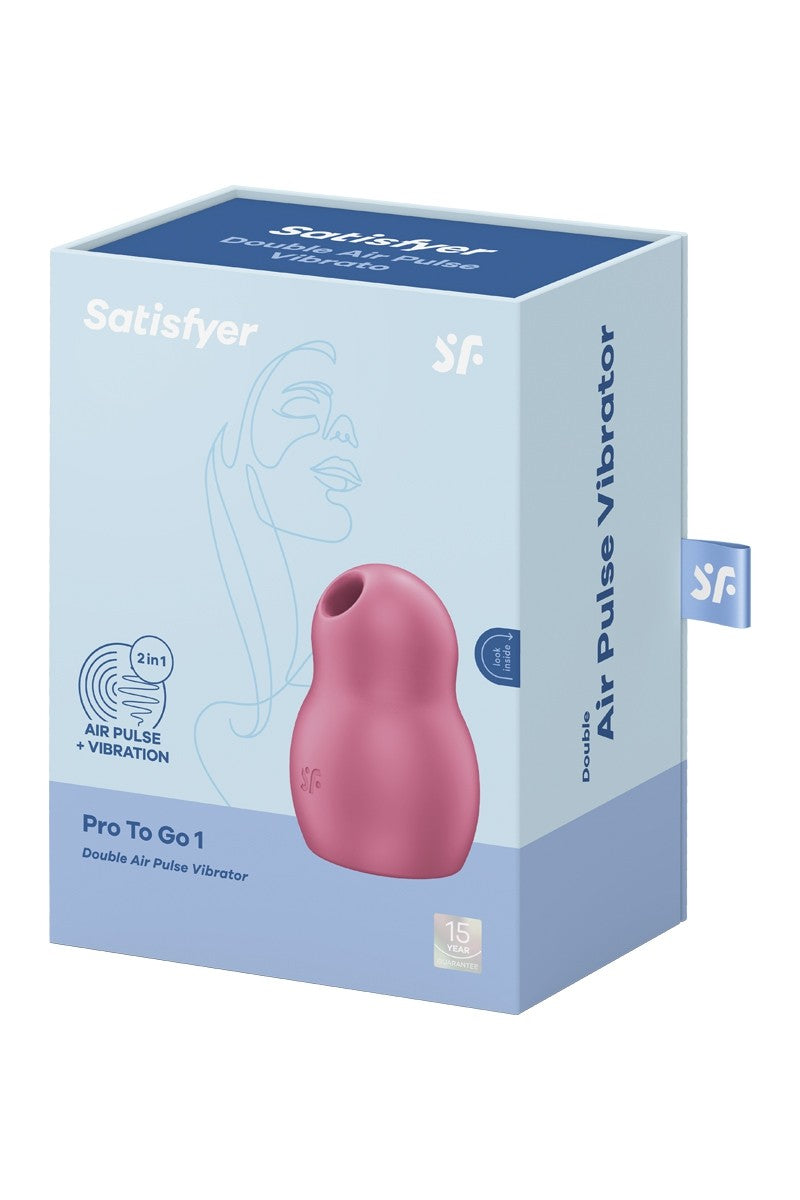 SATISFYER "PRO TO GO 1", 9 CM ROZE