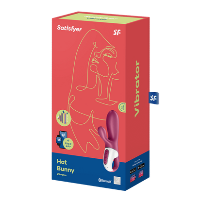 SATISFYER 'HOT BUNNY CONNECT APP', 17,5 CM