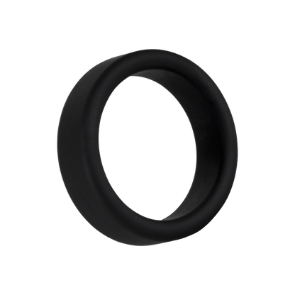 SILIKONSKI PENIS RING, 3.5 ‑ 5 CM CRNI