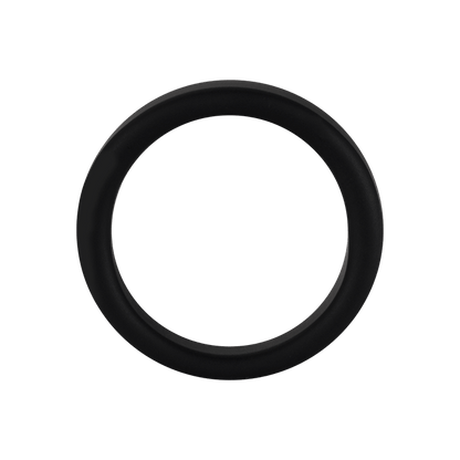 SILIKONSKI PENIS RING, 3.5 ‑ 5 CM CRNI