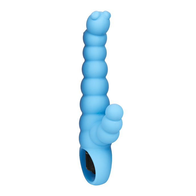 SILIKONSKI VIBRATOR SA KUGLICAMA, 16.5 CM ROZE