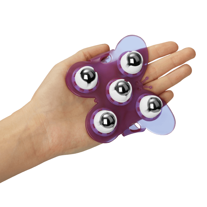 MASAŽNA RUKAVICA SA INOKS KUGLICAMA