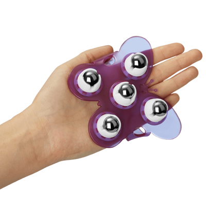 MASAŽNA RUKAVICA SA INOKS KUGLICAMA