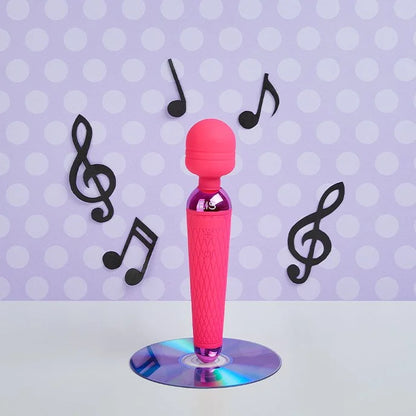 SILIKONSKI MASAŽER, 19.5 CM ROZE