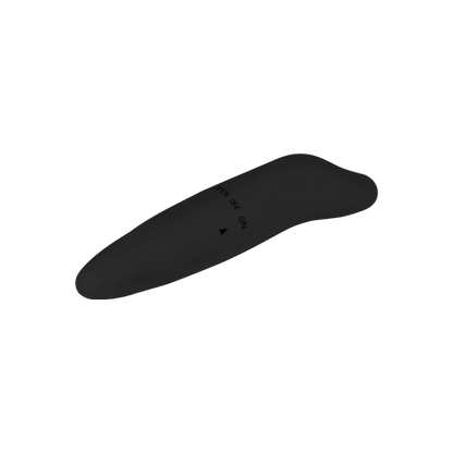 VIBRATOR SA ZAKRIVLJENJEM, 12.5 CM CRNI