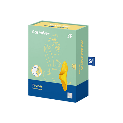SATISFYER "TEASER", 12 CM ŽUTA
