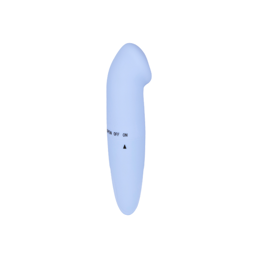 MINI VIBRATOR, 12 CM PLAVA