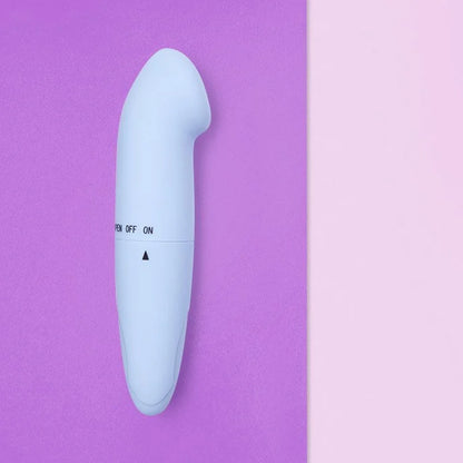 MINI VIBRATOR, 12 CM PLAVA