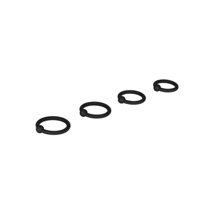 SET OD 4 PRSTENA ZA PENIS, 2.5 - 5.5 CM